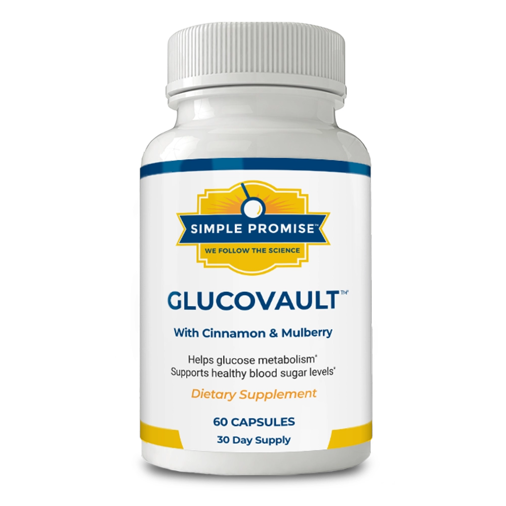 GlucoVault single bottle 30-day supply